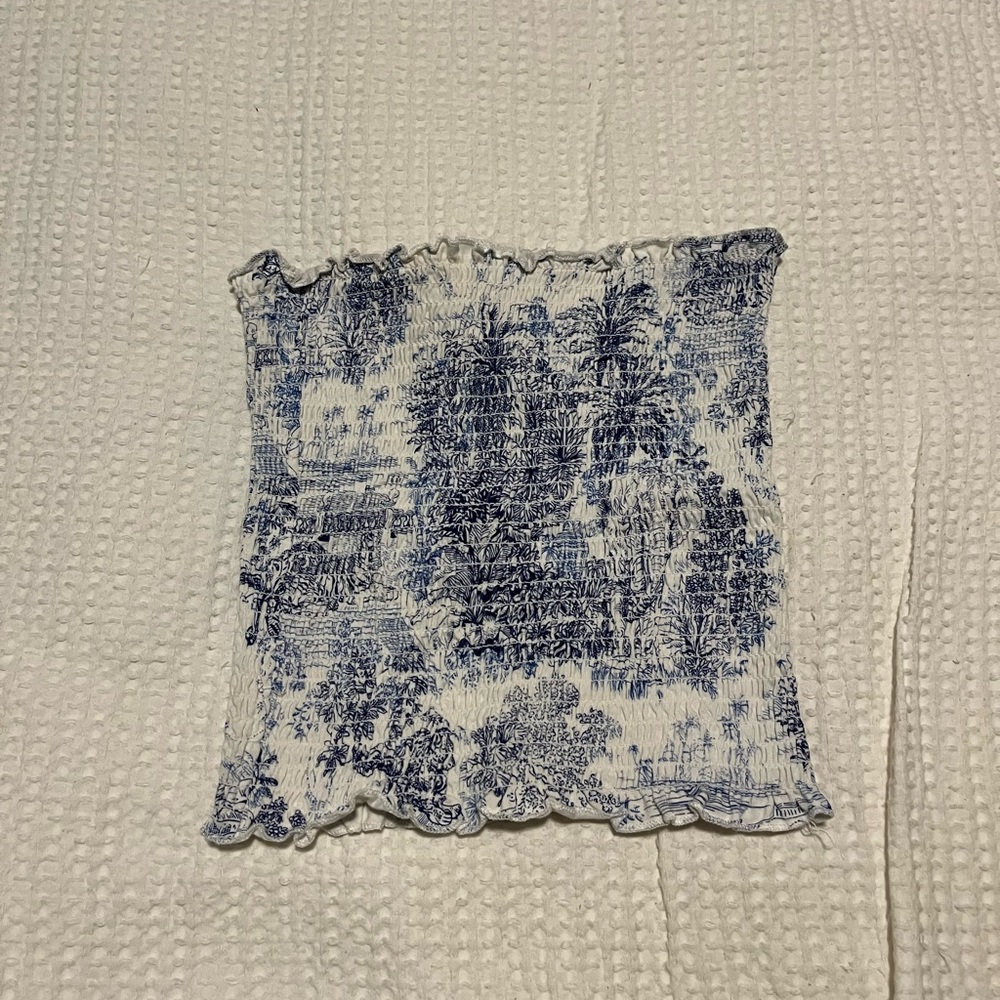 H&M Printed Tube Top